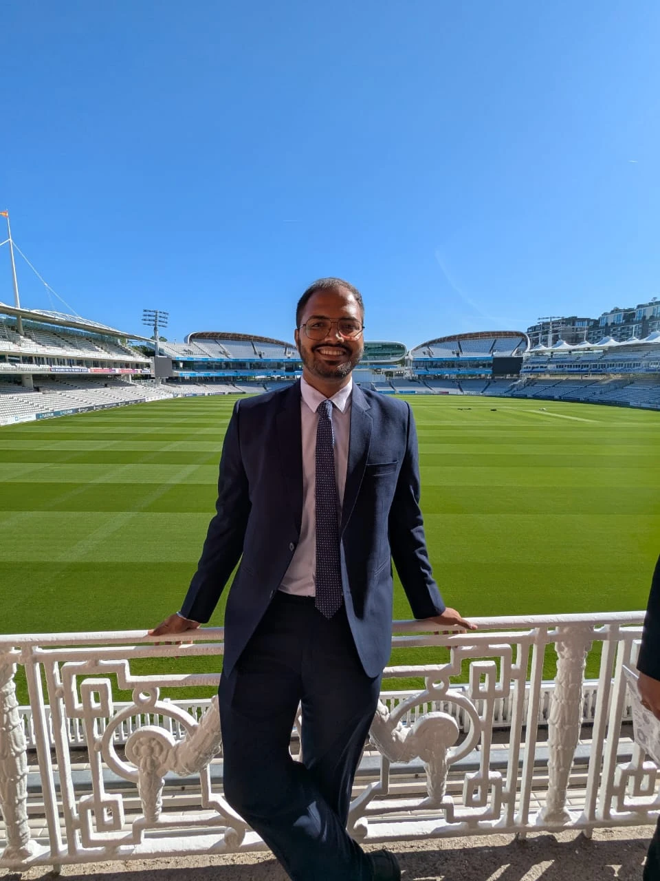Portrait of Chirag Jhujharsingka, MBA Sports Management student